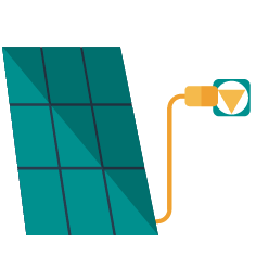 Photovoltaikanlage wird ans Netz angeschlossen | © pwn